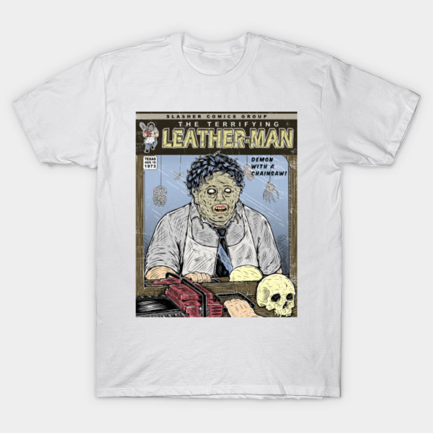 SLASHER COMICS - LEATHERMAN T-Shirt-TOZ